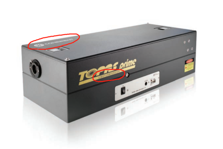相干公司TOPAS-Prime型号光参量放大器外观