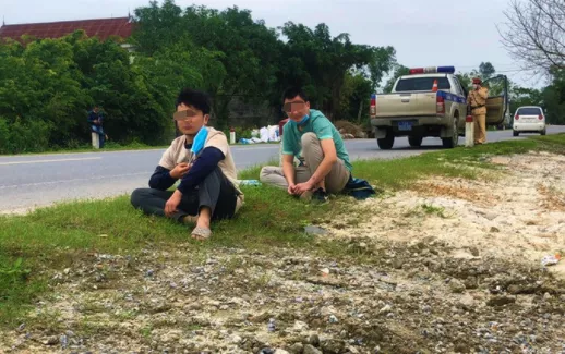 越南广平逮捕了2名从隔离区逃离的中国籍男子