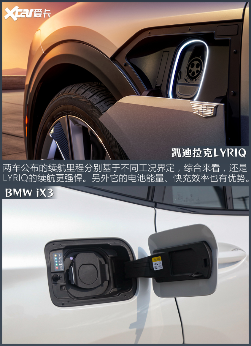 LYRIQ对比iX3 40万买豪华纯电SUV必看