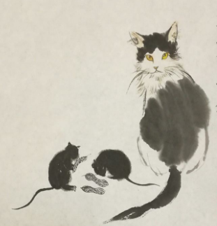 猫什么鼠成语_成语故事简笔画(2)