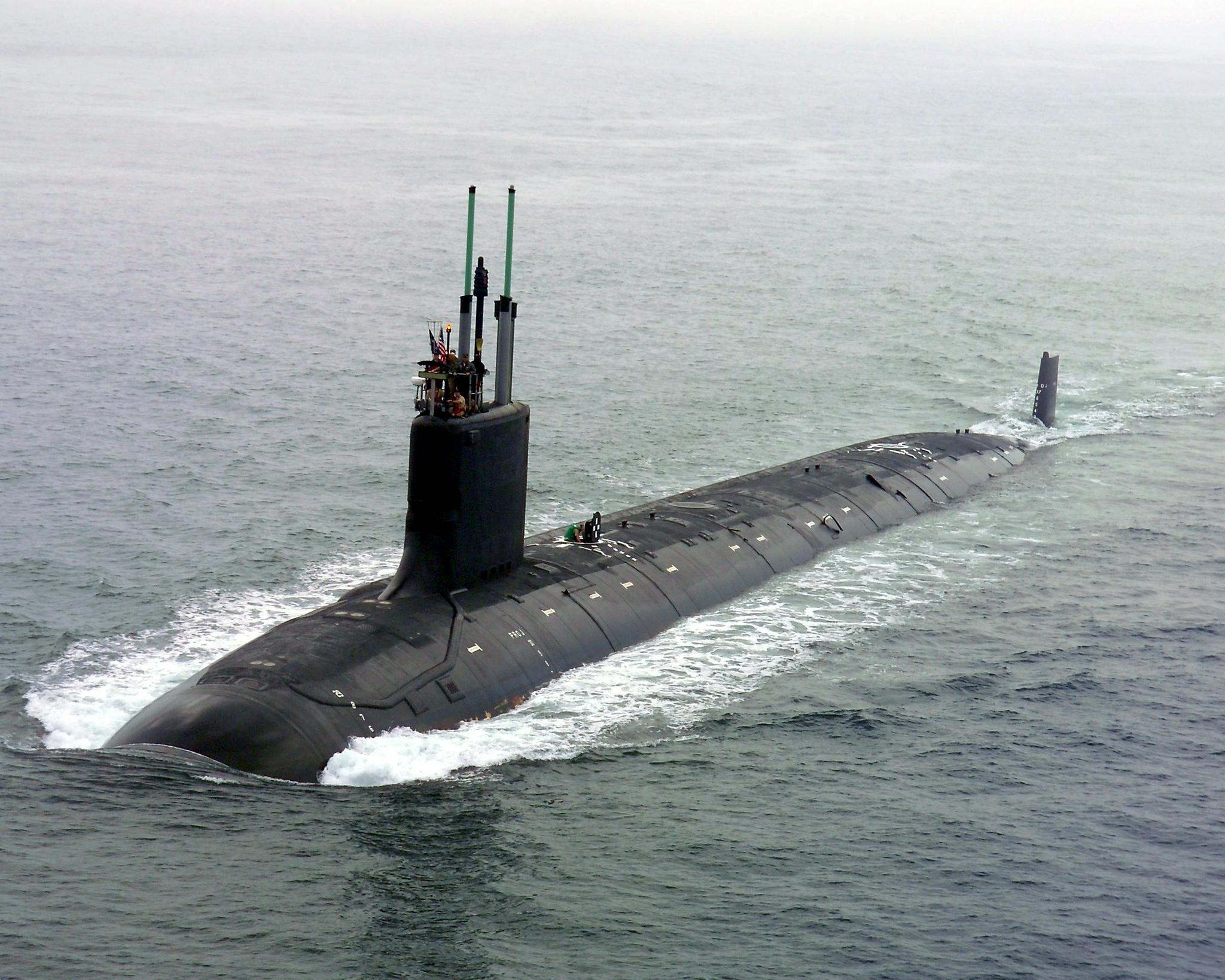 美国弗吉尼亚级潜艇 资料图