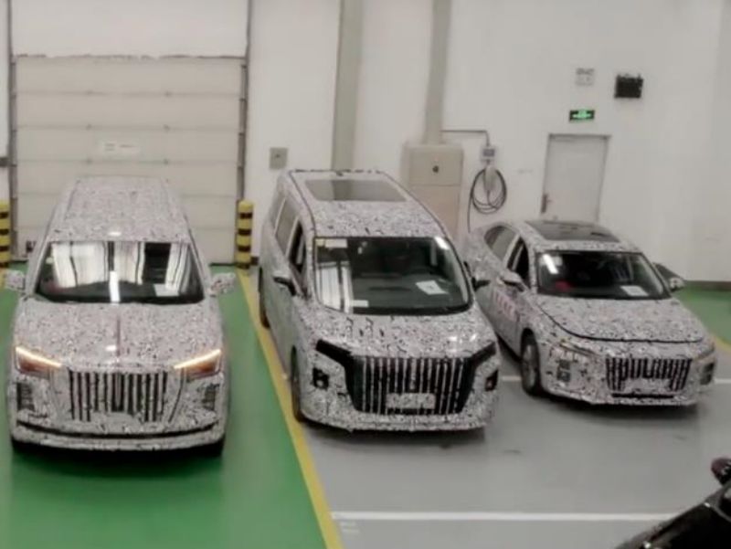 预计2022年量产 曝红旗首款MPV车型谍照