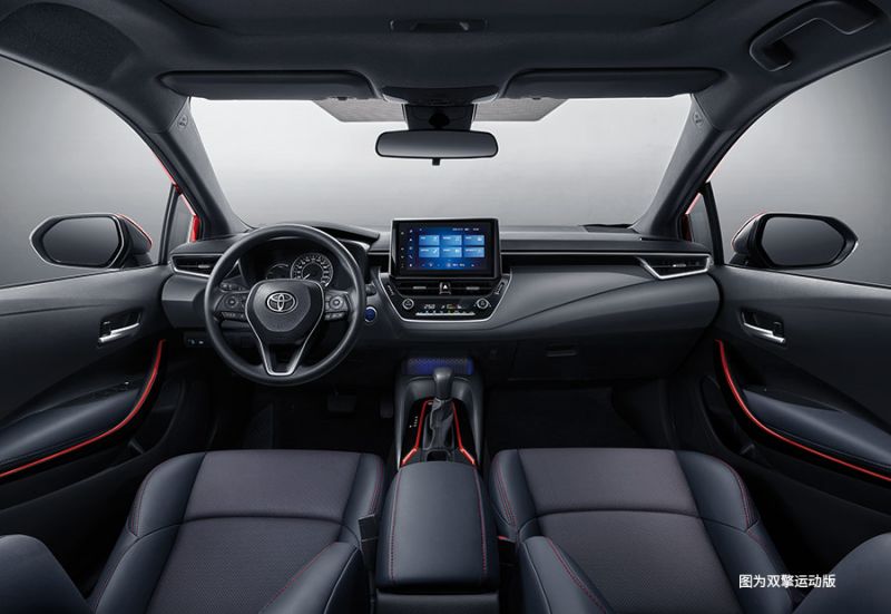 增1.5L运动版车型 2022款雷凌售价11.38万元起