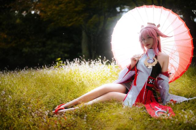 原神八重神子cosplay
