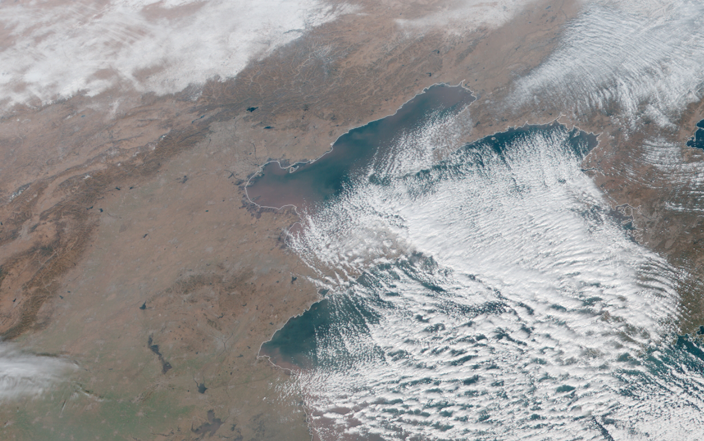 冷流云穿过山东，南方沿海出现下雪概率！权威预报：上海或小雪