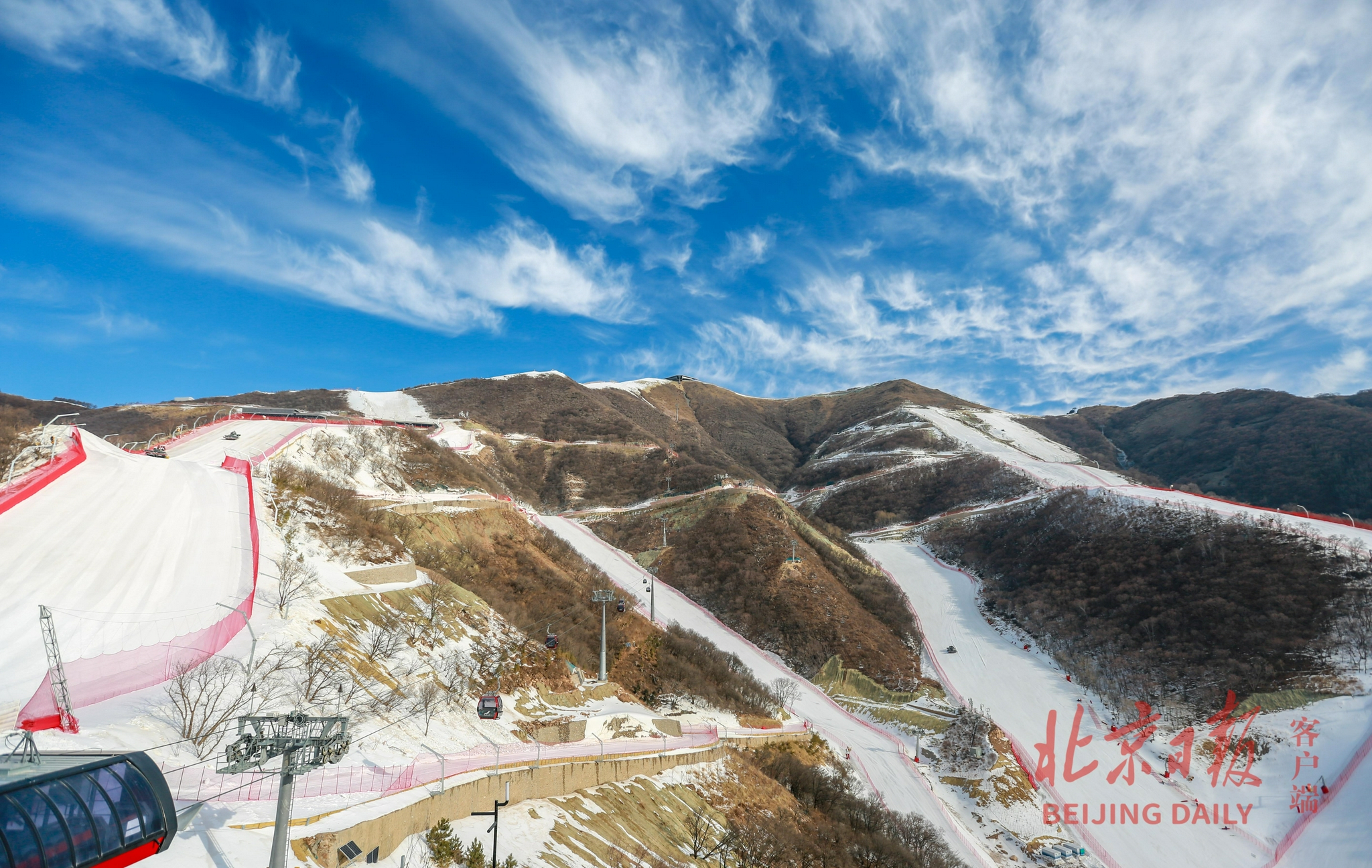 北京冬奥会第一海拔雪飞燕即将振翅高飞