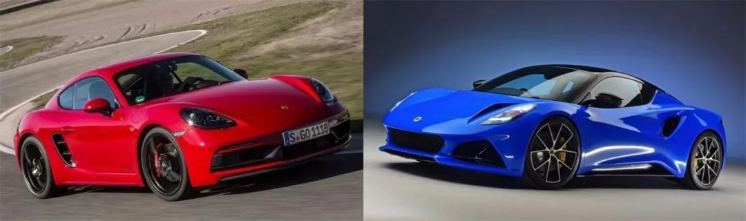 路特斯EMIRA与保时捷718 Cayman谁更强?