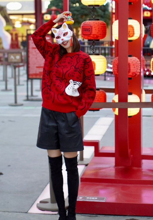 想要温柔还保暖？瞧博主的毛衣穿搭方法，让你做个美美的小仙女