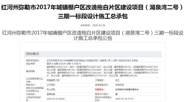 85亿建面227万方要建11栋弥勒湖泉湾二号三期来了