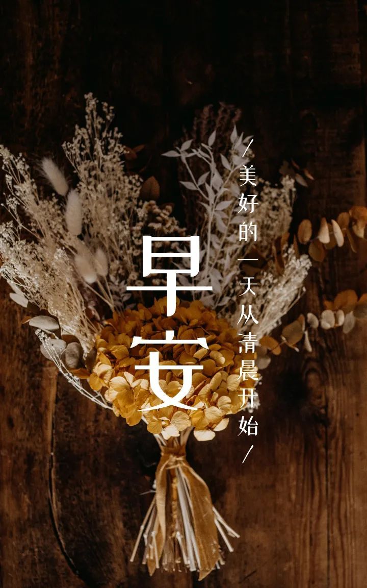正能量励志早安语录问候图片
