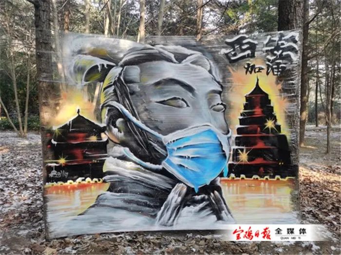 宝鸡一绘画达人创作抗疫主题画,为西安加油休闲区蓝鸢梦想 - Www.slyday.coM 宝鸡一绘画达人创作抗疫主题画,为西安加油休闲区蓝鸢梦想 - Www.slyday.coM