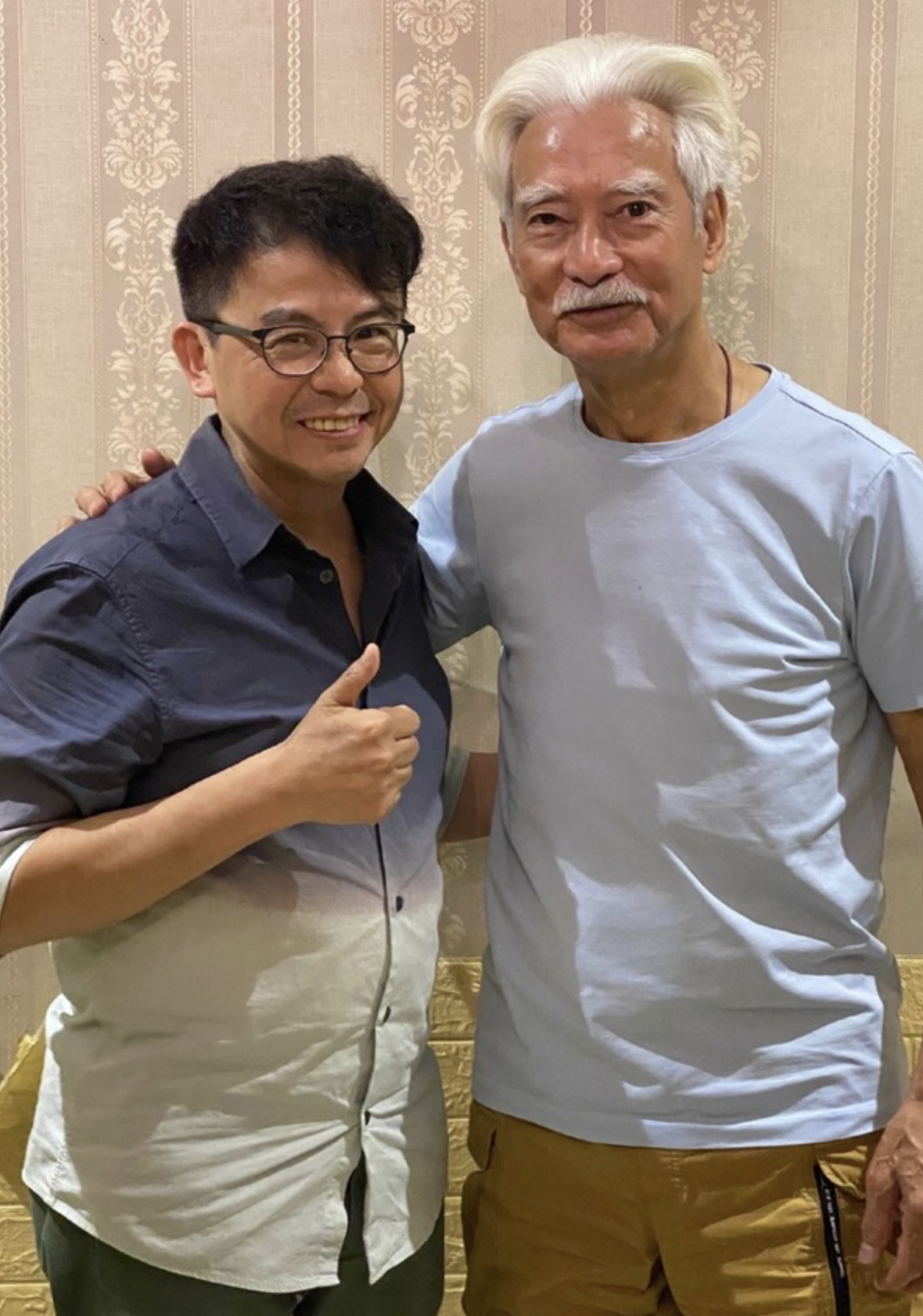 黄一山揭74岁高雄曾批评同剧演员赞对方为人正气遗憾从未合作