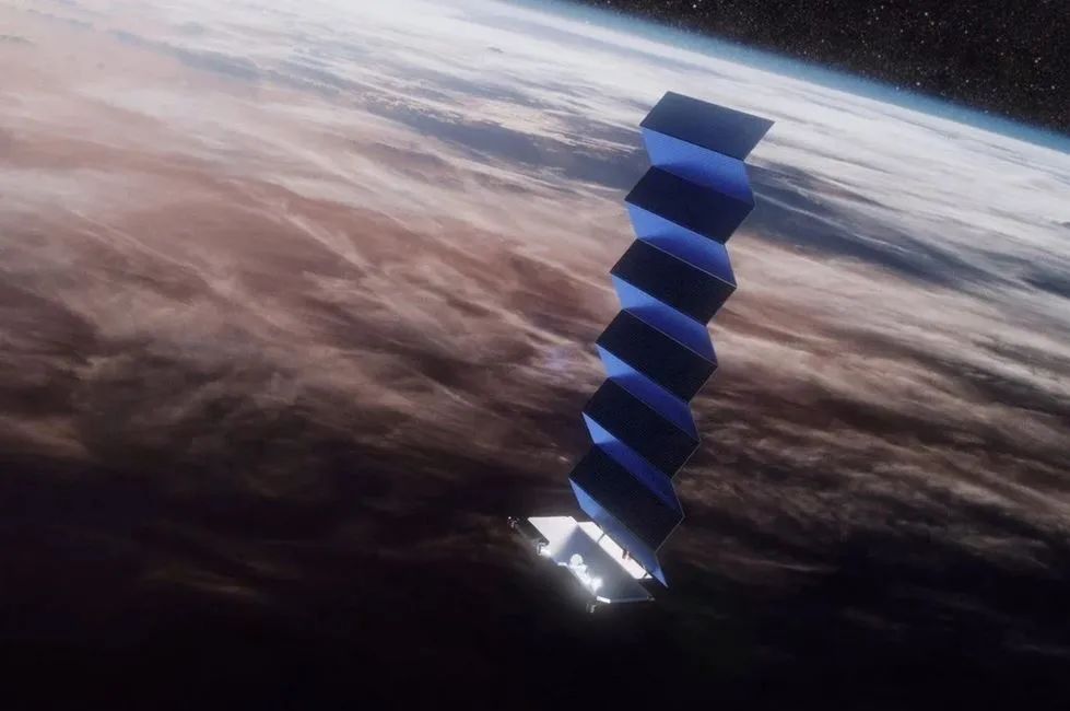 “星链”卫星（图源：SpaceX）