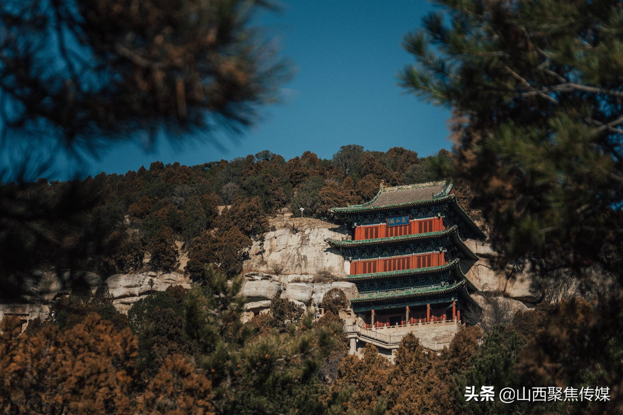 天龙山景区—冬日美景图|天龙寺|高欢|天龙山_新浪新闻