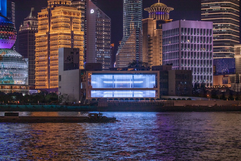 浦东美术馆夜景。 浦东美术馆 供图