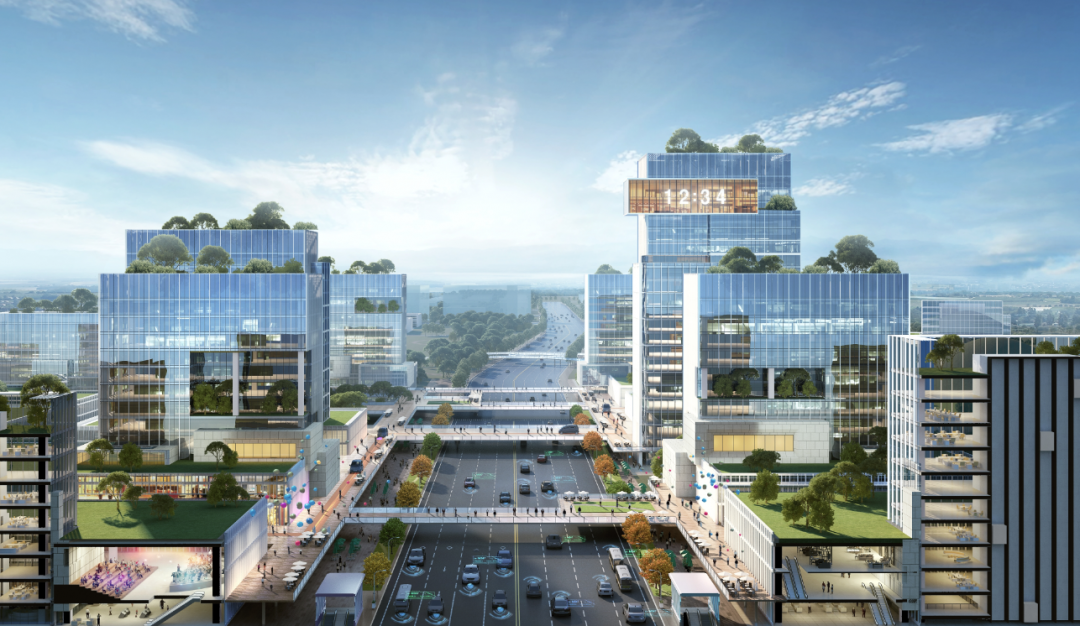 科学大道 图:重庆高新区微讯