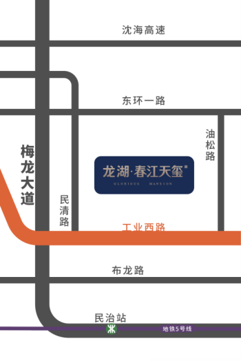 (交通示意图)
