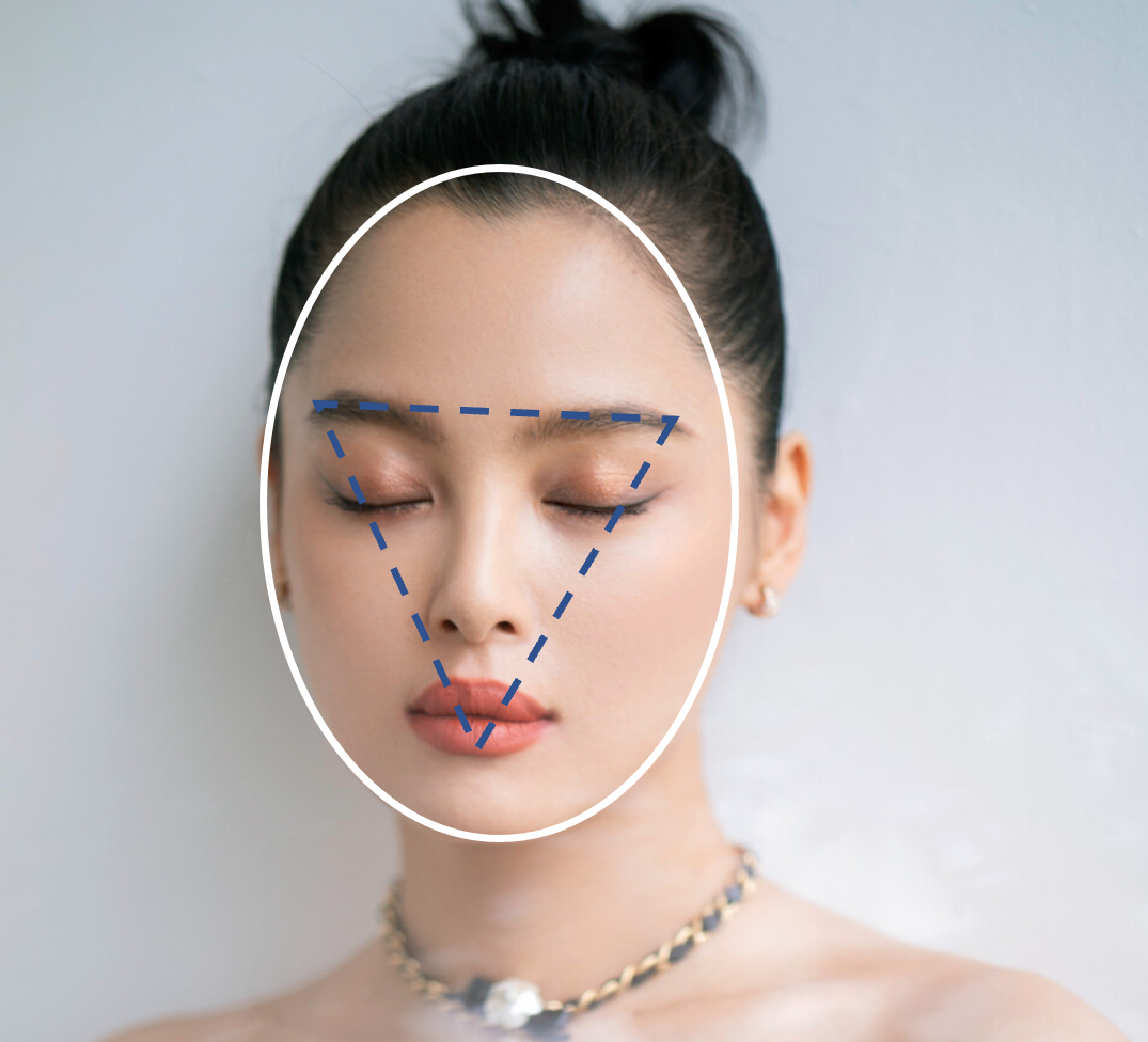 脸部化妆素描系列之一_上海柯模思化妆学校