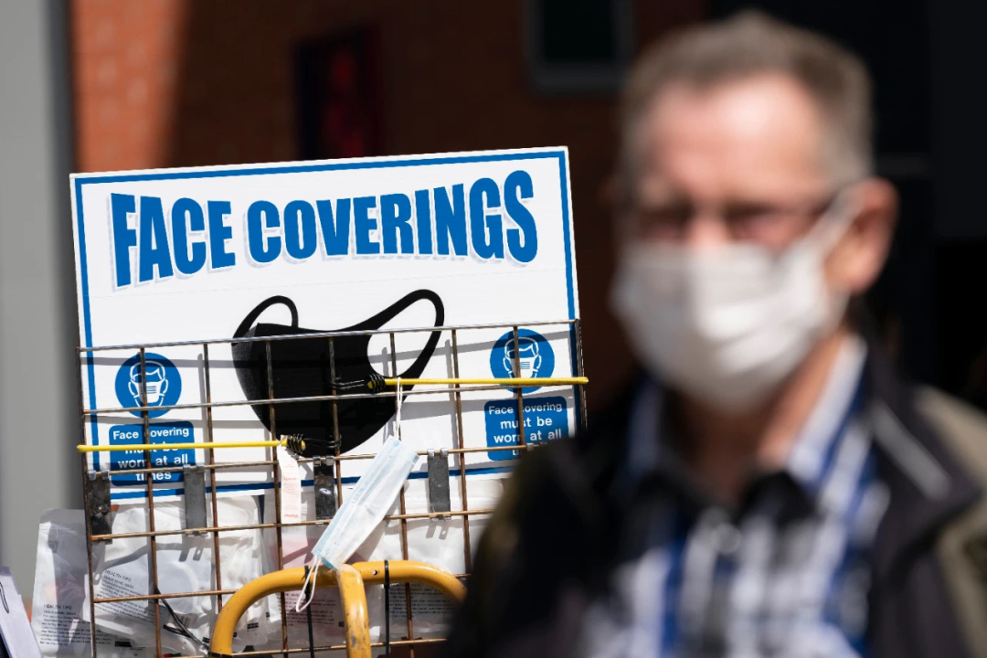 疫情下的英国街头 资料图