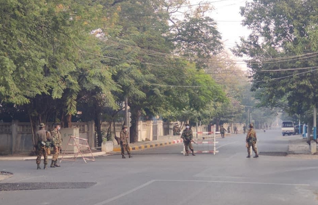 昂山素季呼吁民众不要接受军方政变！