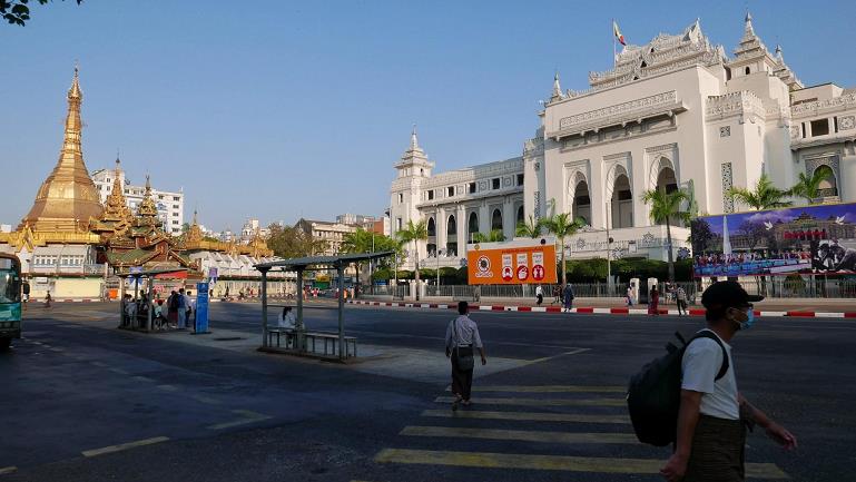 昂山素季呼吁民众不要接受军方政变！