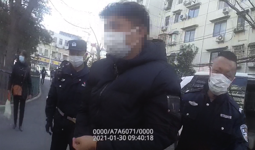 ▲犯罪嫌疑人戴某指认现场