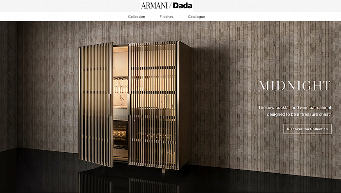 是谁创造了 Armani 的奢华家居产品？