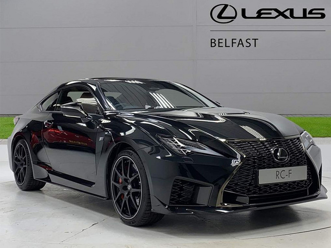 雷克萨斯RCF特别版实拍曝光 搭5.0L V8引擎，配黑色涂装霸气十足