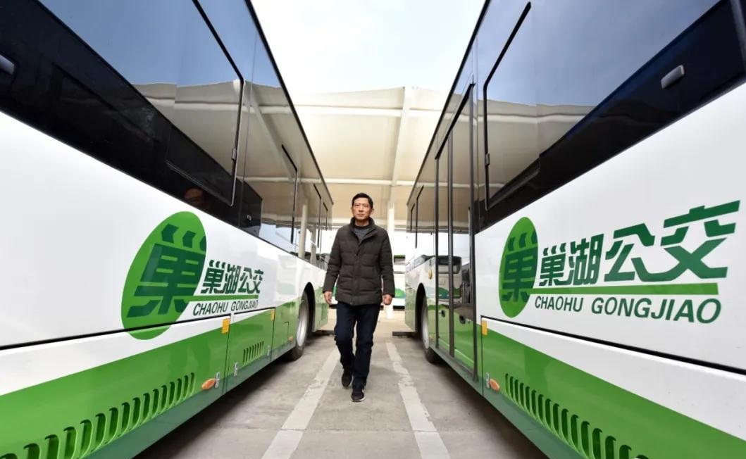 安徽巢湖：新添50台新能源纯电动公交车投入运营