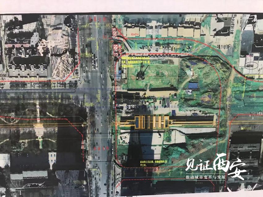 明德门遗址公园附近道路计划