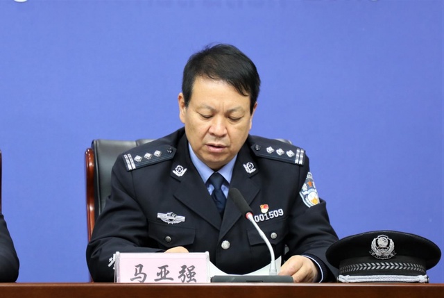 杨凌示范区公安局副局长马亚强