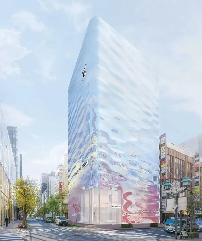 lv 东京银座并木通旗舰店,预计 2021 年 3 月 17 日新开张