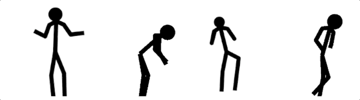 一键生成各种姿势的火柴人gif 在线录制真人视频即可转换 代码开源 创事记 新浪科技 新浪网