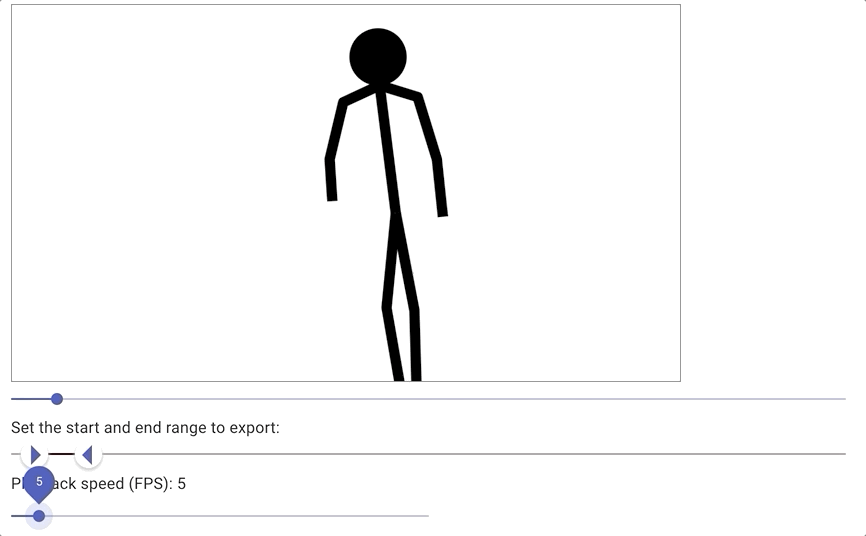 一键生成各种姿势的火柴人gif 在线录制真人视频即可转换 代码开源 创事记 新浪科技 新浪网