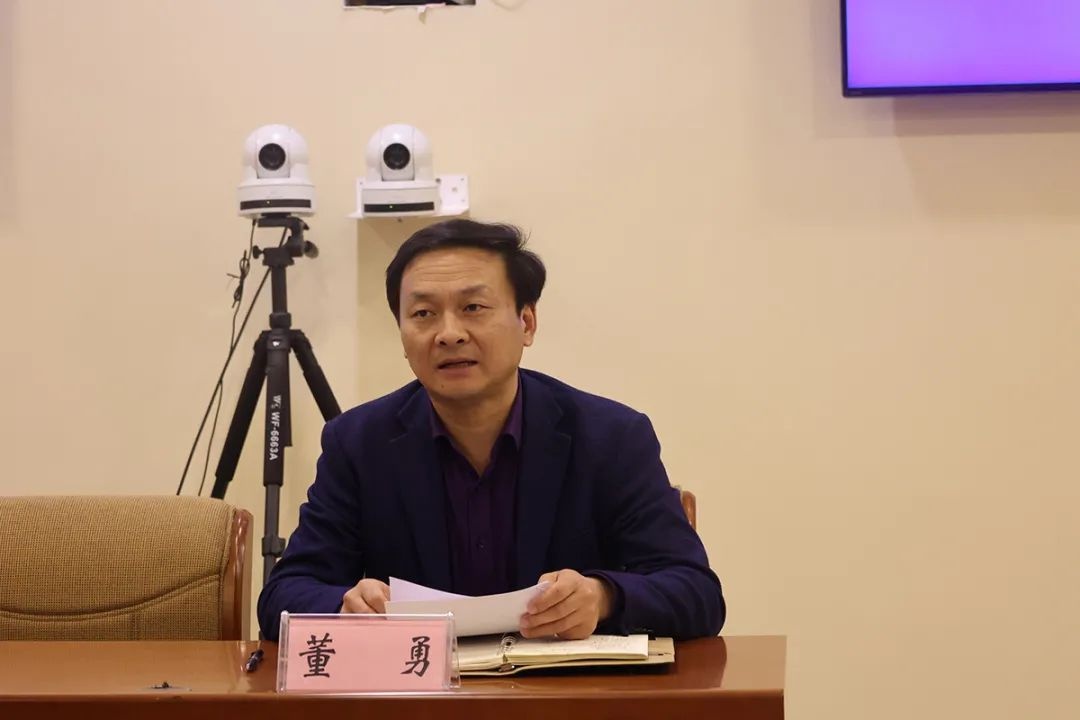 漳河新区党工委副书记,管委会常务副主任董勇对落实会议精神提出具体