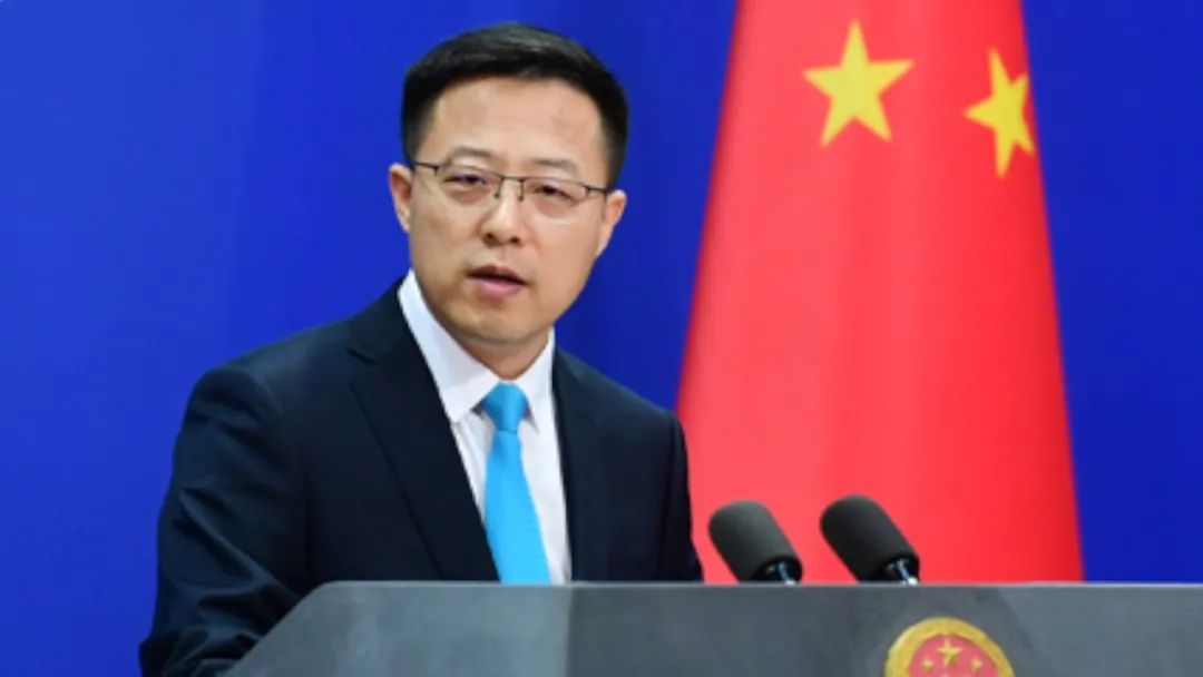 赵立坚(图源:外交部网站)