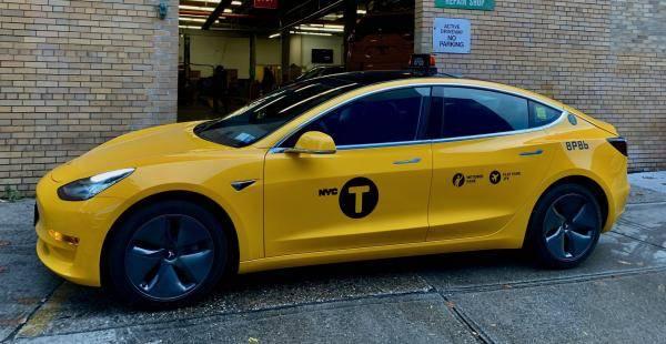 纽约市特斯拉出租车。图源:Teslarati