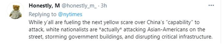 美情报报告又恶炒中国是“最大威胁”,称中国日益成为“近乎旗鼓相当的竞争对手”休闲区蓝鸢梦想 - Www.slyday.coM 美情报报告又恶炒中国是“最大威胁”,称中国日益成为“近乎旗鼓相当的竞争对手”休闲区蓝鸢梦想 - Www.slyday.coM