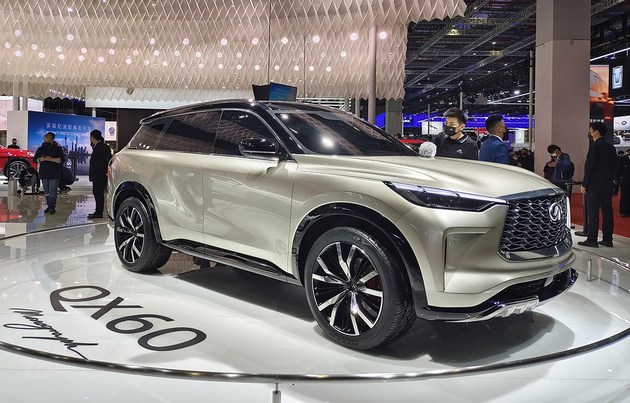 英菲尼迪qx60降价22万,英菲尼迪qx60国产 2021上海车展英菲尼迪qx60概念车亮相全新一代即将国产