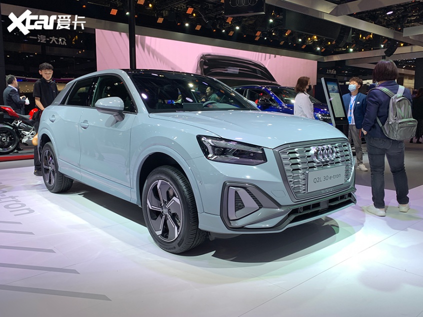 奥迪Q2L e-tron,奥迪q2l e tron纯电动 2021上海车展:新款奥迪q2l e-tron发布
