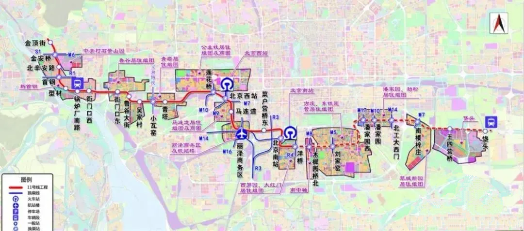 重磅!11号线东段,19号线南延纳入北京地铁三期规划
