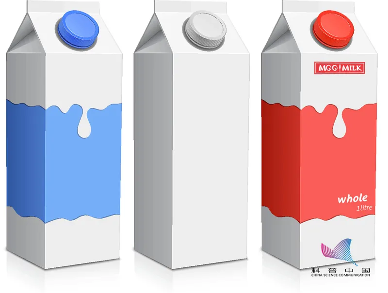 为什么牛奶盒是方的,饮料瓶却多数是圆的?今天终于知道了