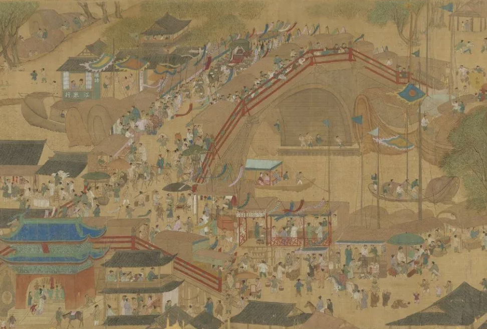 张择端《清明易简图》(部门)