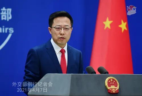 赵立坚(图源:外交部网站)
