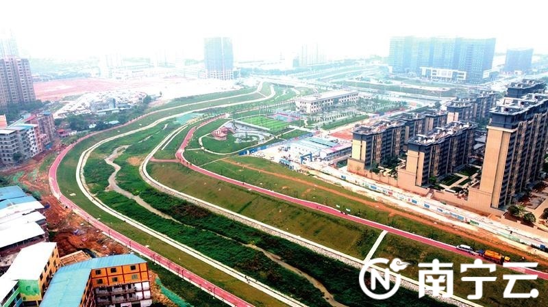 河畅、水清、岸绿、景美,南宁市心圩江环境综合整治工程PPP项目治理见成效