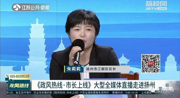 正文 扬州市江都区区长 朱莉莉:去年下半年我刚刚到江都任区长,建设