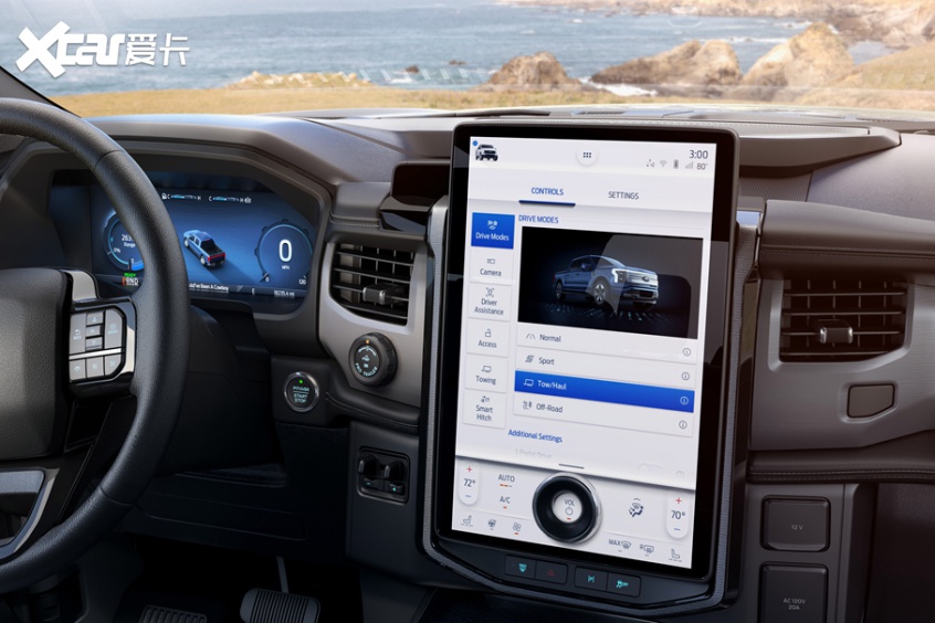 传奇皮卡触电 福特F-150 Lightning图解