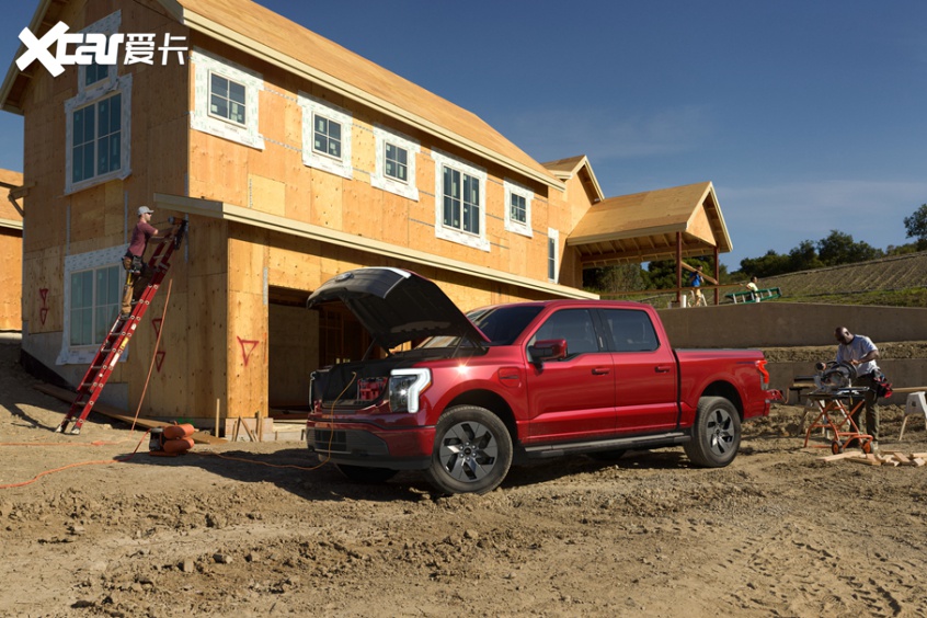 传奇皮卡触电 福特F-150 Lightning图解