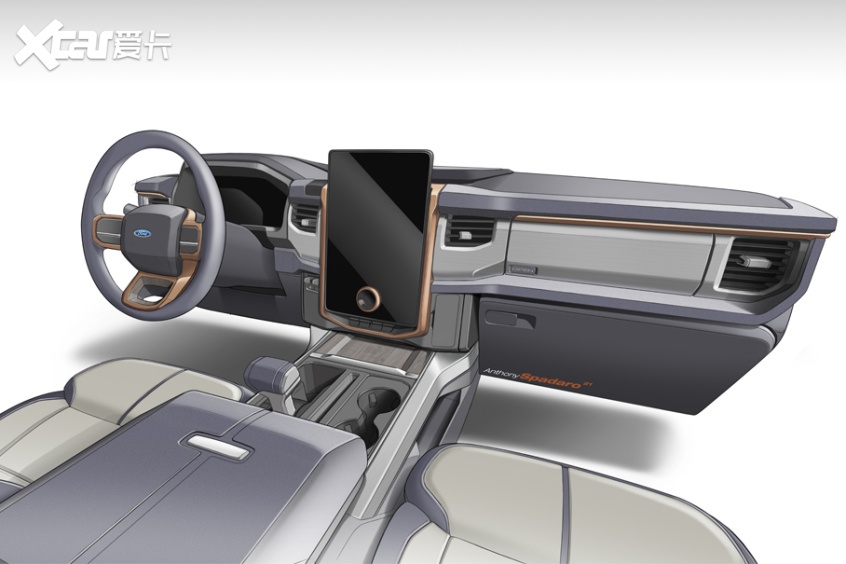 传奇皮卡触电 福特F-150 Lightning图解