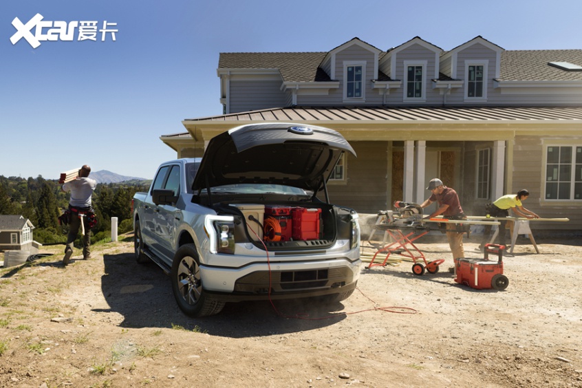 传奇皮卡触电 福特F-150 Lightning图解